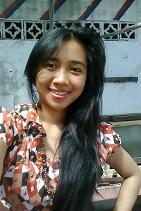 ample jugs on this Indonesian nymph